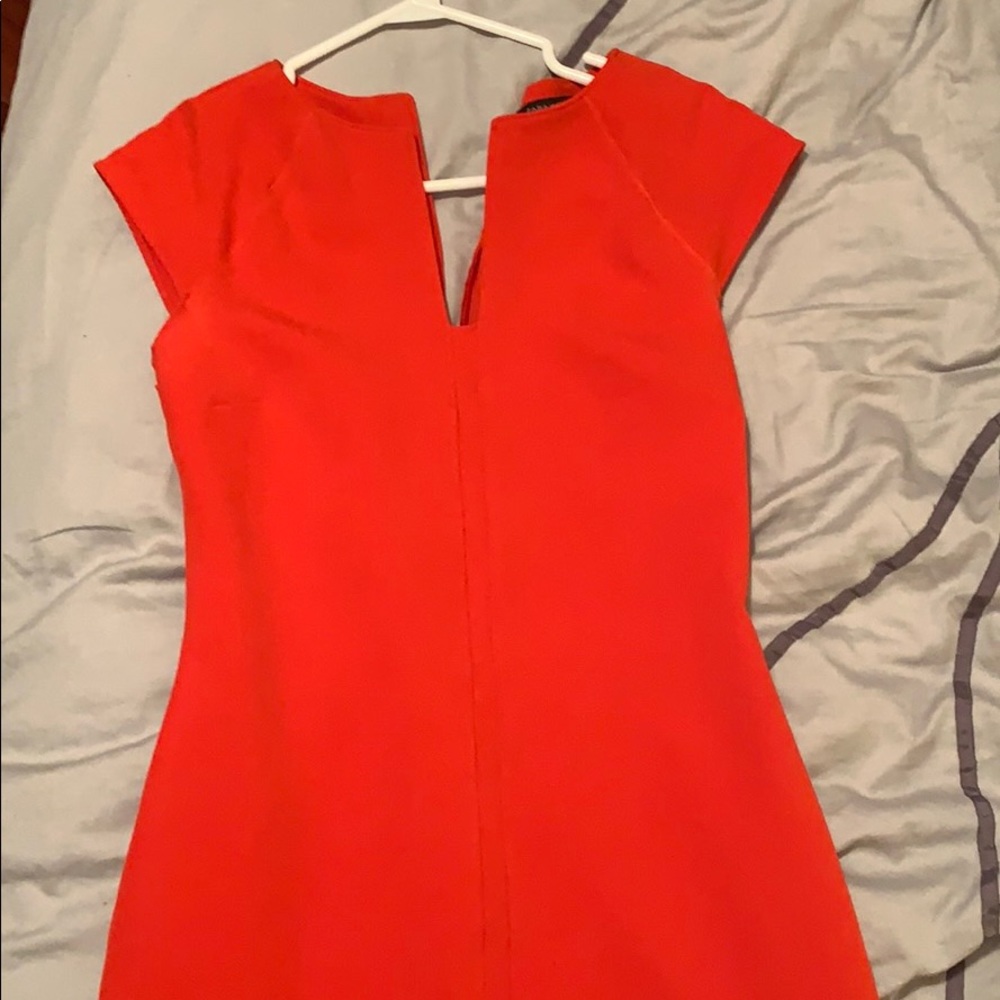 Zara red dress (mid length)